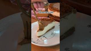 Lotus Cheesecake 🤤  No Bake [upl. by Assetak527]