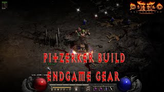 Pitzerker Build In Endgame Gear  Diablo 2 Resurrected 24 PTR [upl. by Ramon]