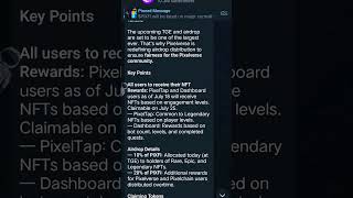 Pixelverse airdrop claim process  pixel tap claim NFT pixelverse pixeltab [upl. by Ylhsa]