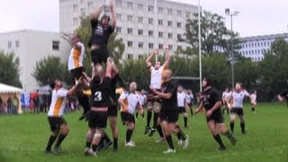 RugbyNationalmannschaft besiegt neuseeländische Auswahl [upl. by Reace]