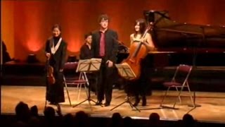 Sayaka Shoji Tatjana Vassiljeva JF Neuburger  Mendelssohn Piano Trio No1 Op49 3rd mvt [upl. by Sanderson]