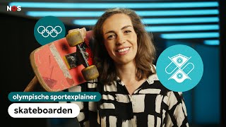 Zo werkt SKATEBOARDEN op de OLYMPISCHE SPELEN  Sportexplainer  NOS Sport [upl. by Nomzed]