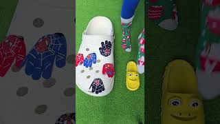 Giant slippers  Super cool frog slippers 🐸🐸 slippers love trending slippers [upl. by Azilanna989]