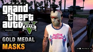 GTA 5  Mission 36  Masks 100 Gold Medal Walkthrough [upl. by Accebber]