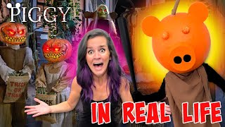 Roblox PIGGY In Real Life V Mom is Trapped by Pumpkin Twins [upl. by Tewfik]