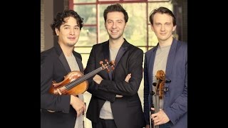 Trio BellArte goes LIVE in A Dvorak Dumky Piano Trio nr 4 [upl. by Arikal]