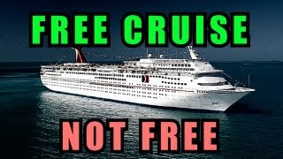 FREE CRUISE SCAM  what does free mean [upl. by Lorrayne]