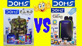 Doms Camo Kit Vs Doms Art Gear KitComparison and Unboxing [upl. by Balf]