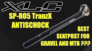 XLC R05 ANTISHOCK TranzX SEATPOST  The Most Comfortable Seatpost For MTB And Gravel Bikes [upl. by Dorrej985]