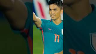 Last Match Sunil Chhetri Fifa Qualifiedshorts sunilchhetri ronaldo [upl. by Nodal]