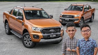 New vs old 2019 Ford Ranger 20L Wildtrak 4x4 vs 2015 Wildtrak 32L [upl. by Stander541]