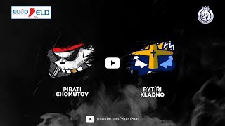 ZÁZNAM 16 kolo ELIOD ELD Piráti Chomutov vs Rytíři Kladno [upl. by Hatnamas]