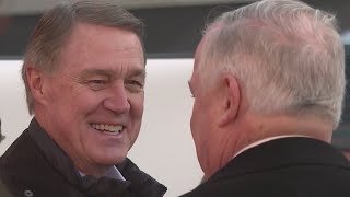 Sen Perdue gets big endorsement [upl. by Ardnaeed]