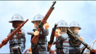 Lego WW1 battle of Verdun  German attack 1st part Stop motion [upl. by Eziechiele645]