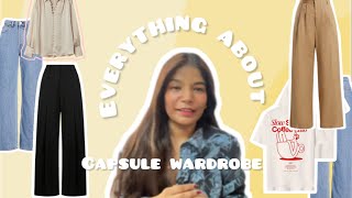 Everything you need to know about CAPSULE WARDROBE ✨ [upl. by Ellatsirhc]