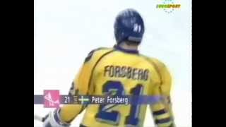 Peter Forsberg vs Anze Kopitar penalty shotand the winner is [upl. by Sherry]