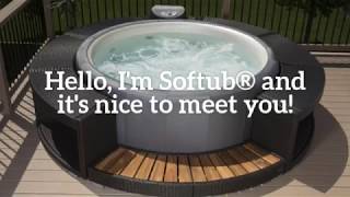 The Best Portable Hot Tubs Meet Softub Portable Hot Tub [upl. by Rol]