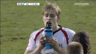 Bath v Ulster  Ulster try 1 Andrew Trimble [upl. by Bahe]