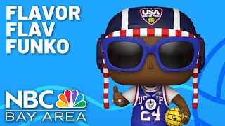 Flavor Flav Funko to support Team USA water polo [upl. by Haidabez464]