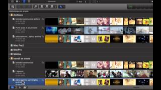 FCPX 30 organiser et archiver ses projets et images [upl. by Tresa]