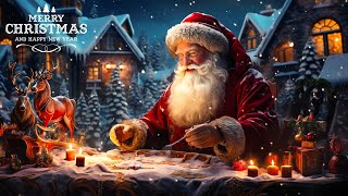 Relaxing Christmas Ambience 🎁 Heavenly Christmas Music 2024 Christmas Fireplace 10 [upl. by Ailedua]