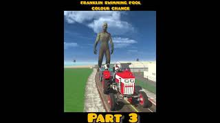 Franklin Swimming Pool Coluer Change In Indian Bike Driving 3d Part 3 shorts indianbikedriving3d [upl. by Gaal739]