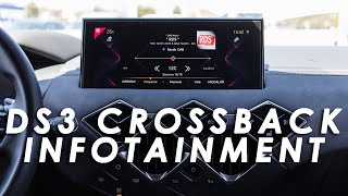 DS3 Crossback  Focus Sistema Infotainment ENG SUBS [upl. by Ace]