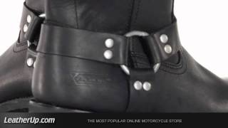 1442 Xelement Mens Classic Motorcycle Harness Biker Boot at LeatherUpcom [upl. by Elihu]