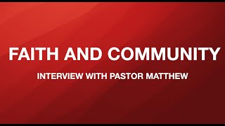 Faith and Community Interview 17th Sept 2023 [upl. by Surovy253]