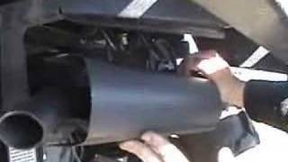 Benz Silencer Test For Yamaha Rhino [upl. by Navy]