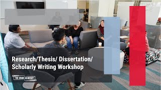 TGA ResearchThesisDissertationScholarly Writing Fall 23 [upl. by Erodisi]