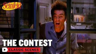 Kramer Is First Out  The Contest  Seinfeld [upl. by Ynnattirb854]