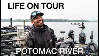 LIFE ON TOUR  Potomac River  MLF TOYOTA SERIES [upl. by Ard]