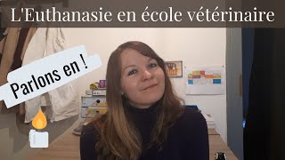 COMMENT LEUTHANASIE EST ENSEIGNEE AUX VETERINAIRES [upl. by Ciel]