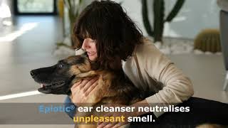 Ear Cleaning For Dogs and Cats  Epiotic Ear Cleanser  Happypet [upl. by Irneh]