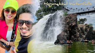 A Coracle Ride at Hogenakkal Waterfalls  One day trip from Bengaluru  Slice of Life [upl. by Hamlet]