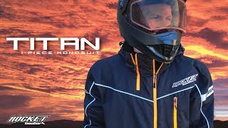 Titan 1 Piece Snowmobile Monosuit [upl. by Moshell364]