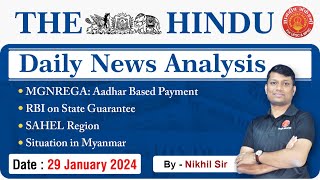 UPSC Current Affairs  The Hindu News Analysis dailynews chalughadamodi currentaffairs [upl. by Mckeon]