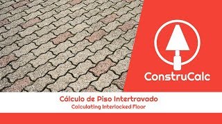 ConstruCalc  Piso Intertravado [upl. by Dusa]