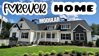 IS THIS THE ONE A VERY interesting amp unique modular home Prefab House Tour [upl. by Aseuqram848]