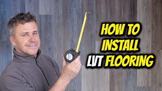 How to Install LVT Flooring  FULL AZ GUIDE  Flooring Trade Tips TileMountain1 [upl. by Enelyaj]