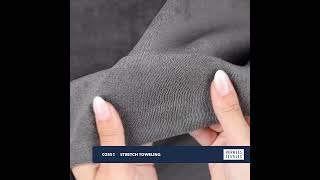 VERHEES TEXTILES 02551 STRETCH TOWELING [upl. by Negem473]