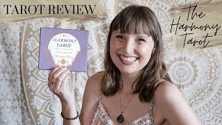 THE HARMONY TAROT by Harmony Nice with Artwork by Laura Shelley  Review amp Flip Through [upl. by Linetta274]