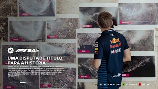 Fórmula 1 2024  Carreira de Desafio Verstappen Parte 2 [upl. by Vonni]