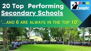 Top Performing Secondary Schools in PNG Grade 12 [upl. by Doubler]