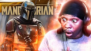 MY FIRST TIME WATCHING THE MANDALORIAN  The Mandalorian Episode 1 REACTION [upl. by Tlevesor241]