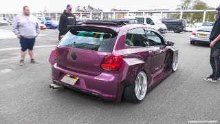 Clean TUNER Cars arriving on a Carshow  GR8ICS 2023 [upl. by Sedgewick]