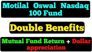 Motilal Oswal Nasdaq 100 fof direct  growth  Motilal Oswal Nasdaq 100 fof  Motilal Oswal fund [upl. by Rrats]