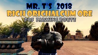 GW2  PoF  Rich Orichalcum Ore Farming Route [upl. by Alil]