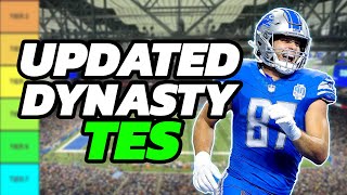 Top 30 Dynasty Tight End Rankings with TIERS  2023 Dynasty Football [upl. by Royall528]